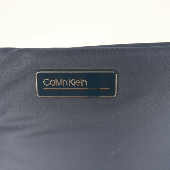 Calvin Klein Jaina Nylon Crossbody Navy Blue - Picture 4 of 6